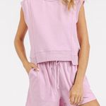 Mittoshop French Terry Crew Neck Top and Shorts Set Photo 0