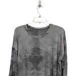 American Eagle Soft Sexy Gray Tie Dye Long Sleeve Size Large Boho Lounge Comfort Photo 1