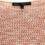 White House | Black Market WHBM Coral Pink Fringe Sweater size M Photo 3