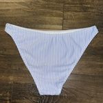 Topshop NWOT  Textured Stripe Bikini Bottom Photo 2