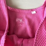 PacSun PacCares Tropics hot pink rib corset tank top size extra small Photo 4
