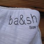 Ba&sh White Slub Knit Dress Photo 5