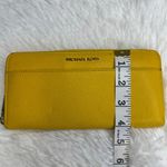 Michael Kors  Mustard Yellow Zip Around Wallet Photo 8