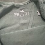 Hollister Light Green Plaid Mesh Baby Tee Top & Tank Top - XS Photo 1