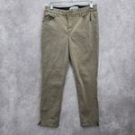 Wit & Wisdom Green Skinny Colorful Ankle Y2K Stretch Streetwear Skater Pant 6P Photo 1