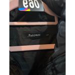 Automett Black Puffer Vest Quilted Mock Neck Zip Up Size L Size L Photo 2