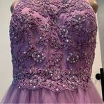 Lavender formal dress size 16 bridesmaid prom formal event sweet sixteen party Purple Photo 6