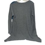 Go Couture  Swing Tunic Top Gray Blue Teal XL Photo 1