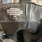 Nine West Preowned Black Leather Ankle Boots Size 10B Photo 2