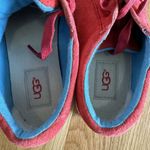 UGG  Karine Tango Red (TNGO) Suede Wool Women Sneaker Size US 6.5 Photo 5