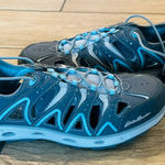 Eddie Bauer Gray and Blue Outdoor Water Sneakers Photo 0