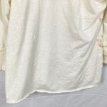 Vintage Y2K DKNY Womens L/XL Cream Graphic Print Slim Hooded T Photo 10
