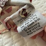 Johnny Was  Jungle Paisley Button Up Blouse Shirt Top Sz M Medium Multi Color Photo 6