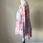 American Eagle  Outfitters Oversized Plaid Polo Shirt Photo 6