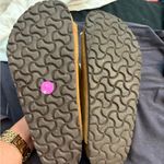 Birkenstock Brown Shearling-Lined Arizona Sandals Photo 1