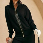 ACEGOLFS
UltraSoft Long Sleeve Trimmed Jacket Black Photo 0