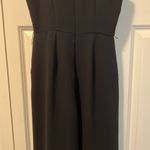 Mango  Sleeveless Black Jumpsuit Size XS EUC Photo 4