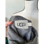 UGG  Pichot Grey Fleece Lined Poncho Sweater Photo 8