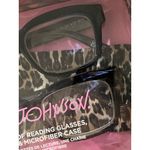 Betsey Johnson  Reading Glasses Set 2 Pair +3.00 Black & Tortoise w/ Case NEW Photo 5