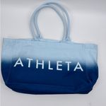 Athleta  Soft Blue Cotton tote bag Photo 0