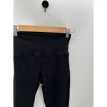 Alo Yoga Alo Womens Mid Rise Black Fitted Leggings Size XS Tight Athleisure Workout Tight Photo 3