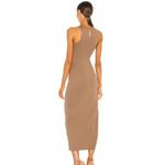 Michael Costello x REVOLVE Rylan Midi Dress in Taupe L Photo 2