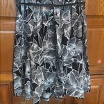 Madison Leigh  Belted Floral Black and White Dress size 18W Photo 8
