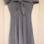 Vestique Blue Off The Shoulder  Dress Photo 0