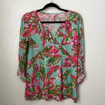Lilly Pulitzer Dorthy in the Vias 3/4 sleeve pullover top▪️size S Photo 0