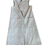 Joie  long gray vest Photo 1