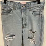 Revice Denim Revice Ex Boyfriend Light Wash High Waist Distressed Straight Leg Jeans Size 28 Photo 68