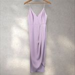 Shona joy  Cocktail Draped‎ Dress in Lilac Purple Size 8 Photo 2