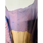 Nookie Blue Purple Ombre Corseted Sheer Overlay Bodycon Midi Dress Size Small Photo 7