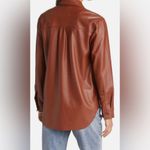 BLANK NYC  Women's Brown Faux Leather Jacket Photo 1