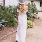 ✨ Pearl White Maxi Dress✨ White Size L Photo 6