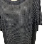CHAUS NEW YORK Vintage Chaus blouse size 24 polka dot dressy 80s semisheer party office casual Photo 1