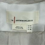 Anthropologie By  Ruched Square Neck Midi Dress Floral Size 6 Cream Coquette Chic Photo 10