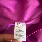 Lulus Celebration Time Purple Sleeveless Tiered Midi Dress Size Small Photo 11