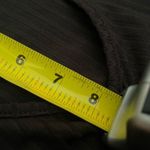 SheIn black contrast lace panel v neck tank top S Photo 9