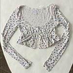 Urban Outfitters Out From Under Sweet Dreams Cottagecore Floral Printed Flyaway Top XS Photo 5