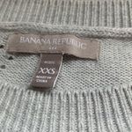 Banana Republic ⭐️  Light Grey Crewneck Sweater XXSP Photo 2