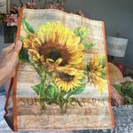 Sunflower Farm Tote Bag Yellow Photo 2