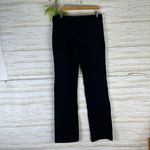 Betabrand  Black Straight Leg Office Wear Business Casual Legging Trousers Photo 3