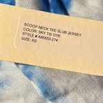 AMO Scoop Neck Tee Slub Jersey Photo 6