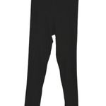 Pretty Little Thing  High Waist Structured Snatched Ribbed Leggings Black US 4 Photo 2