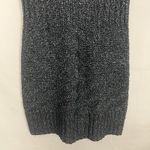 Armani Exchange Short Sleeve Charcoal Gray Sweater Dress Size Small Black Photo 6