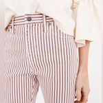 Madewell The High-Rise Slim Boyjean in Luca Stripe Size 25 Pre-owned Photo 0