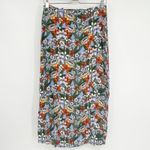 Urban Outfitters  UO Cottagecore Floral Slit Button Front Midi Skirt Size M Photo 5