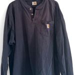 Carhartt Vintage Long Sleeve Henley Tee Photo 1