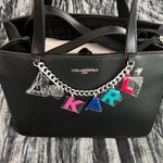 Karl Lagerfeld  Black Tote Bag Photo 5
